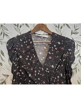 NWOT IRO Blouse Black Womens Size S Paris